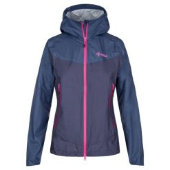 Damska kurtka outdooroowa Kilpi HURRICANE-W. Niebieskie kurtki damskie Kilpi, xs, bez wzorów, bez kaptura. Za 455.99 zł.