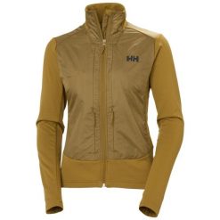 Damska kurtka puchowa Helly Hansen Versalite Hybrid. Brązowe kurtki damskie Helly Hansen, bez wzorów, z polaru, bez kaptura. Za 505.00 zł.