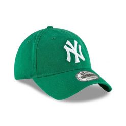 Czapka z daszkiem New Era 9TWENTY MLB Core Classic 2.0 New York Yankees. Zielone czapki z daszkiem damskie New Era, bez wzorów, z bawełny. Za 167.50 zł.