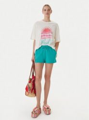 Billabong T-Shirt Sun Chasing EBJZT00581 Czarny Loose Fit. Czarne t-shirty damskie Billabong, s, bez wzorów, z bawełny, bez kołnierzyka. Za 169.99 zł.