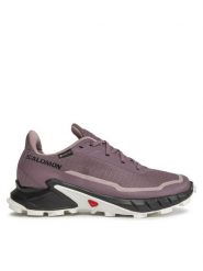Salomon Buty do biegania Alphacross 5 Gtx W GORE-TEX 473110 23 W0 Fioletowy. Fioletowe obuwie sportowe damskie Salomon, z gore-texu, bez zapięcia, do biegania. Za 449.99 zł.