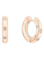 Tamaris Kolczyki-kreole z cyrkoniami rozmiar: onesize. Kolczyki damskie Tamaris, z cyrkonią, ze stali. Za 182.72 zł.