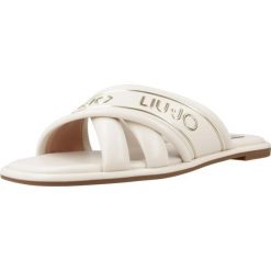Sandały LIU-JO EX01 IRENE SLIPPER Beżowy. Brązowe sandały damskie Liu Jo, bez wzorów, z syntetyku, bez obcasa, bez zapięcia. Za 418.99 zł.