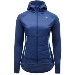 Bluza skiturowa rozpinana damska Silvini Divera WJ1311 PrimaLoft®. Niebieskie bluzy damskie Silvini, xs, bez wzorów, z materiału, z kapturem. Za 279.99 zł.