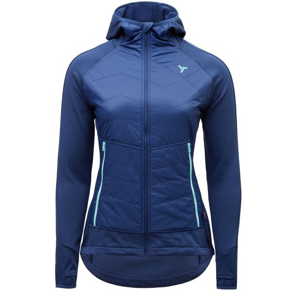 Bluza skiturowa rozpinana damska Silvini Divera WJ1311 PrimaLoft®. Niebieskie bluzy damskie Silvini, xs, bez wzorów, z materiału, z kapturem. Za 237.99 zł.