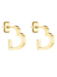 Liebeskind Kolczyki-wkrętki rozmiar: onesize. Żółte kolczyki damskie Liebeskind, ze stali. Za 162.87 zł.