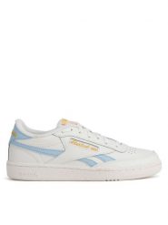 Reebok Sneakersy Club C Revenge 100204579 Beżowy. Brązowe obuwie sportowe damskie Reebok, ze skóry, bez zapięcia. Za 329.99 zł.