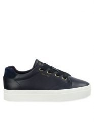 Gant Sneakersy 32531169 Granatowy. Niebieskie obuwie sportowe damskie Gant, ze skóry, bez zapięcia. Za 589.99 zł.