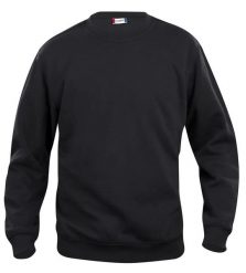 Clique Basic Roundneck Junior bluza z okrągłym dekoltem czarna – black. Czarne bluzy damskie CLIQUE, bez wzorów, z bawełny, bez kaptura. Za 139.09 zł.