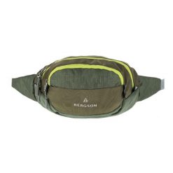 Saszetka nerka BERGSON Delta Plus. Zielone nerki i saszetki damskie Bergson, bez wzorów, z materiału. Za 89.00 zł.