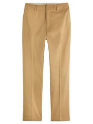 Scotch & Soda Spodnie chino w kolorze jasnobrązowym rozmiar: W29/L32. Brązowe spodnie materiałowe damskie Scotch & Soda, bez wzorów, z bawełny. Za 197.63 zł.