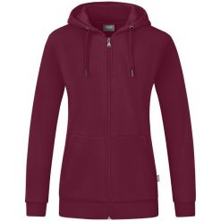 Kurtka damska Jako Organic. Czerwone kurtki damskie JAKO, m, bez wzorów, z bawełny, z kapturem. Za 366.00 zł.