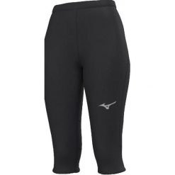 Damskie legginsy 3/4 Mizuno MZNRB. Czarne legginsy damskie Mizuno, bez wzorów. Za 217.50 zł.