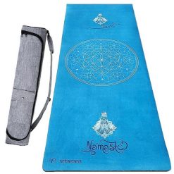 Mata do jogi Hi-tech 6mm +Wodoodporna torba, 3 materiały dla większej wygody8. Brązowe torby sportowe ACHAMANA, bez wzorów, z gumy, małe. Za 486.00 zł.
