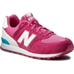Sneakersy NEW BALANCE - KL574CZG Różowy. Buty sportowe dziewczęce New Balance. W wyprzedaży za 199.00 zł.