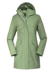Schöffel Parka "Orlangen" w kolorze jasnozielonym rozmiar: 50. Zielone parki damskie Schöffel, bez kaptura. Za 463.38 zł.
