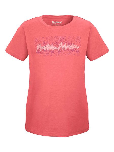 Killtec Koszulka "Kos" w kolorze czerwonym rozmiar: 40. Czerwone bluzki damskie Killtec, bez wzorów, z materiału, bez kołnierzyka, bez ramiączek. Za 56.79 zł.