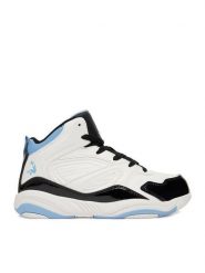 SHAQ Buty do koszykówki C-SHAQNOTIZE AQ95000B-WBL Biały. Białe buty sportowe chłopięce Shaq, ze skóry, bez zapięcia. Za 199.99 zł.