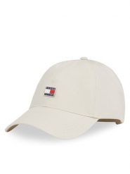 Tommy Jeans Czapka z daszkiem Tjw Heritage Plaque Cap AW0AW16986 Écru. Czapki z daszkiem damskie Tommy Jeans, bez wzorów, z bawełny. Za 89.99 zł.