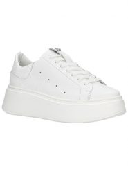 Wojas Skórzane sneakersy w kolorze białym rozmiar: 40. Białe obuwie sportowe damskie Wojas, bez zapięcia. Za 320.63 zł.