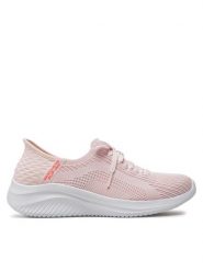Skechers Sneakersy Ultra Flex 3.0-Brilliant Path 149710/LTPK Różowy. Czerwone obuwie sportowe damskie Skechers, z materiału, bez zapięcia. Za 249.99 zł.