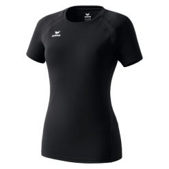 Koszulka damska Erima performance. Czarne koszulki damskie Erima, bez wzorów, bez kołnierzyka, bez ramiączek. Za 141.50 zł.