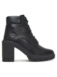 Timberland Trzewiki Allington TB0A26SV0151 Czarny. Czarne botki damskie Timberland, ze skóry, bez obcasa, na słupku, bez zapięcia. Za 639.99 zł.