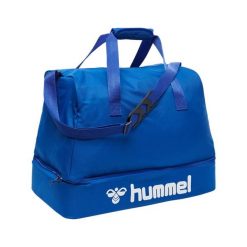 Torba piłkarska dla dorosłych rozmiar Hummel Core Football Bag. Czerwone torby sportowe Hummel, bez wzorów, z materiału, duże. Za 119.99 zł.
