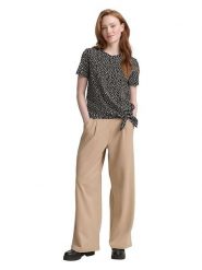 Tom Tailor Bluzka w kolorze czarnym rozmiar: XS. Czarne bluzki damskie Tom Tailor, xs, bez wzorów, z bawełny, bez kołnierzyka, bez ramiączek. Za 32.90 zł.