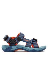 CMP Sandały Kids Hamal Hiking Sandal 38Q9954 Niebieski. Niebieskie sandały chłopięce CMP, z materiału, bez zapięcia. Za 129.99 zł.