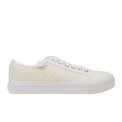 Buty Trampki Lee Cooper LCW-25-31-3422LA biała koronka białe. Białe trampki damskie bez wzorów, z gumy, bez zapięcia. Za 183.88 zł.