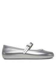 Melissa Baleriny Melissa Soft Ballerina Ad M 35785 Srebrny. Szare balerinki damskie Melissa, bez wzorów, z tworzywa sztucznego. Za 219.99 zł.
