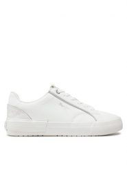 Pepe Jeans Sneakersy PLS31580 Biały. Białe obuwie sportowe damskie Pepe Jeans, z jeansu, bez zapięcia. Za 239.99 zł.