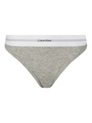 Calvin Klein Underwear Figi klasyczne LV00QF8022 Szary. Szare figi Calvin Klein Underwear, bez wzorów, z bawełny. Za 79.99 zł.