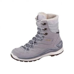 Buty trekkingowe damskie Lowa Calceta Evo Gtx. Szare obuwie trekkingowe damskie Lowa, z materiału, za kostkę, bez zapięcia. Za 1,011.00 zł.