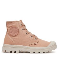 Trapery Palladium. Czerwone trapery damskie Palladium, bez zapięcia. Za 269.99 zł.