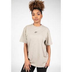 Bixby Duże rozmiary Koszulka - Beżowy. Brązowe bluzki damskie GORILLA WEAR, xs, bez wzorów, bez kołnierzyka, bez ramiączek. Za 149.00 zł.