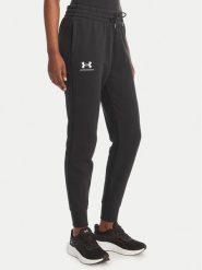 Under Armour Spodnie dresowe UA Icon Fleece 6001537 Czarny Slim Fit. Czarne spodnie dresowe damskie Under Armour, s, bez wzorów, z bawełny. Za 249.99 zł.