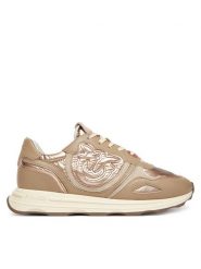 PINKO Sneakersy Zoe 01 SS0087P023 Beżowy. Brązowe obuwie sportowe damskie Pinko, ze skóry, bez zapięcia. Za 1,119.00 zł.