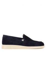 G-Star Raw Mokasyny GILI-118908 Granatowy. Niebieskie mokasyny damskie G-Star, ze skóry, bez obcasa. Za 229.99 zł.