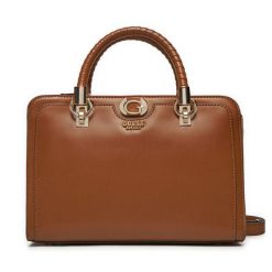 Torebka Guess. Brązowe torebki klasyczne damskie Guess, bez dodatków. Za 399.99 zł.