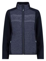 CMP Kurtka polarowa w kolorze granatowym rozmiar: 42. Niebieskie kurtki damskie CMP, bez wzorów, z materiału, bez kaptura. Za 299.45 zł.