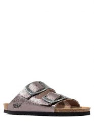 Sunbay Klapki "Calen" w kolorze jasnoróżowym rozmiar: 36. Różowe klapki damskie Sunbay, bez wzorów, z otwartym noskiem, bez obcasa, bez zapięcia. Za 139.95 zł.