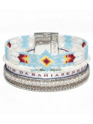 HIPANEMA Posrebrzana bransoletka "Maldives" rozmiar: onesize. Niebieskie bransoletki damskie HIPANEMA, posrebrzane. Za 62.90 zł.
