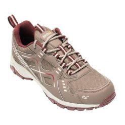 Damskie buty trekkingowe Regatta Vendeavour. Brązowe obuwie trekkingowe damskie Regatta, bez zapięcia. Za 260.50 zł.