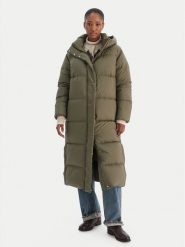 Tommy Hilfiger Kurtka puchowa Modern WW0WW46536 Zielony Regular Fit. Zielone kurtki damskie Tommy Hilfiger, xxl, bez wzorów, z puchu, bez kaptura. Za 1,699.00 zł.