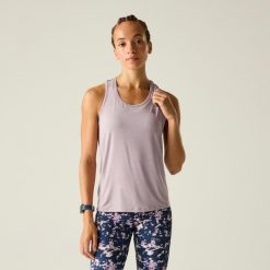 Damska Koszulka Modernize II. Czerwone bluzki damskie Dare 2b, bez wzorów, sportowe, bez kołnierzyka, bez ramiączek. Za 79.99 zł.