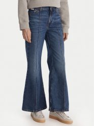 Guess Jeans Jeansy W6RA0R D6334 Niebieski Wide Leg. Niebieskie jeansy damskie Guess Jeans. Za 409.99 zł.