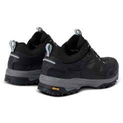 Buty damskie trekkingowe niskie z membraną Regen Vibram. Czarne obuwie trekkingowe damskie Regatta, bez zapięcia. W wyprzedaży za 479.99 zł.