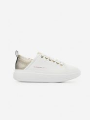ALEXANDER SMITH Skórzane sneakersy w kolorze białym rozmiar: 37. Białe obuwie sportowe damskie Alexander Smith, bez zapięcia. Za 377.74 zł.